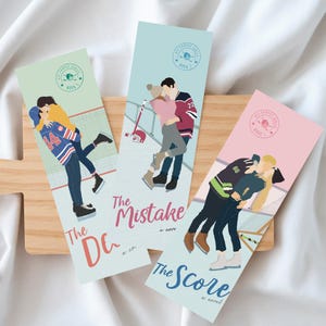 Off-Campus Series by Elle Kennedy Bookmark | Romance Smut Reader | Booktok Merch | Briar University The Deal The Mistake | Hockey Romance