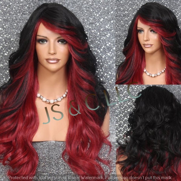 Emo Wig Human Hair Etsy