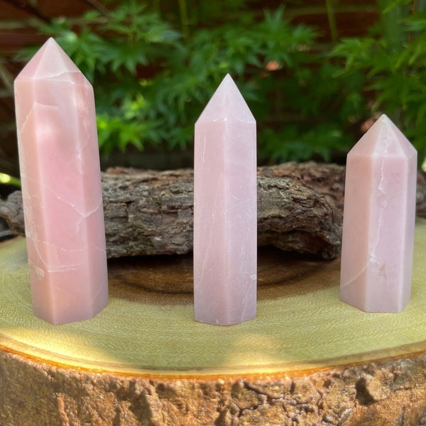 Pink Opal Tower - Etsy