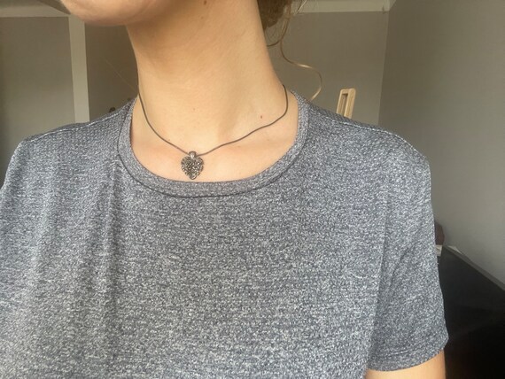 Adjustable Authentic Pilgrim Oxididized Black Mon… - image 3