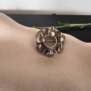 Silver Vintage Norvegian Jørgen Hansen sølje Brooch