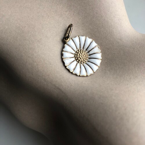 Georg Jensen Gold Plated Silver Daisy 