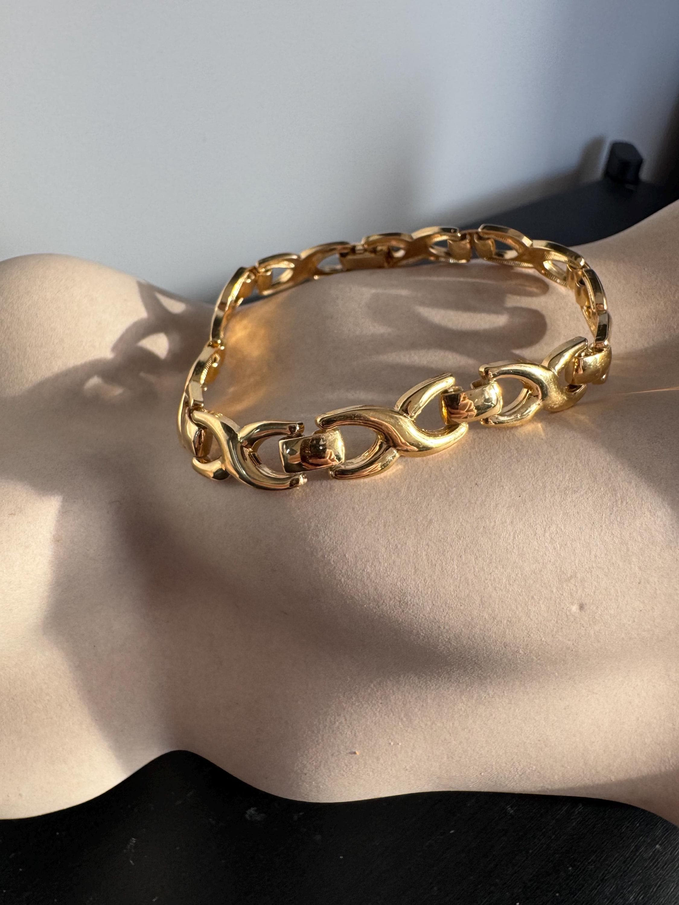 Monet bracelet gold women - Etsy 日本