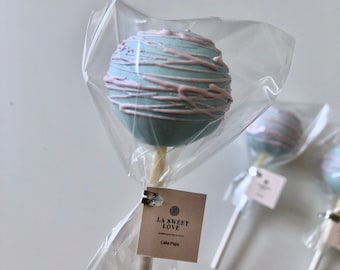 Dozen Cake Pops (12 Cake Pops) - Style #C4 - Birthday Party Favors - Party Favors - Baby Shower Favors - Anniversary Favors - Wedding Favors