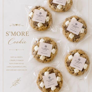 S'mores Cookies - Dozen (12 Cookies)