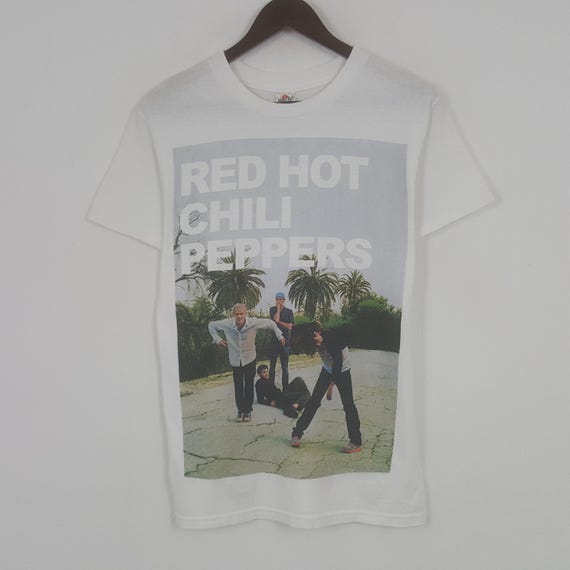 Vintage Red Hot Chili Peppers American Rock Band Tshirt - Etsy
