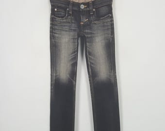 Jeans da donna vintage Edwin in denim nero