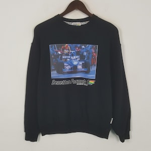 Vintage Benetton Formula 1 Racing Sport Sweatshirt