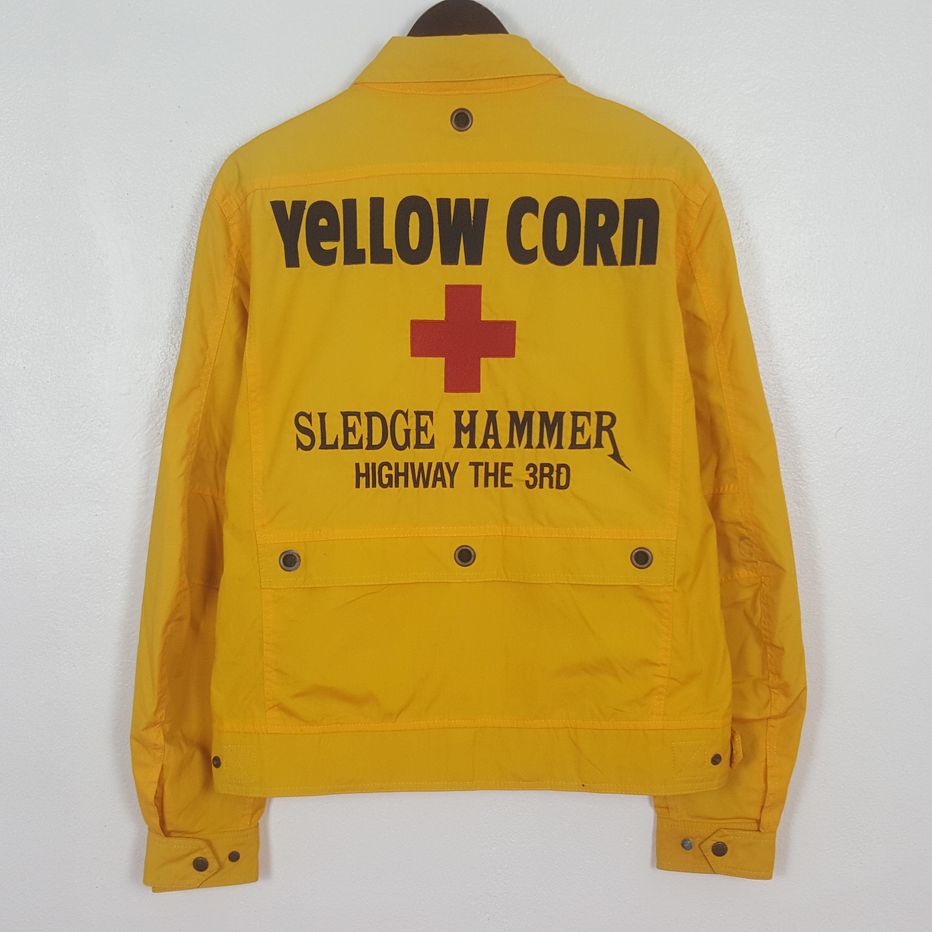 YELLOW CORN ジャケット　WL Vintage Yellow Corn Sportwear Racing Suit Jacket - Etsy