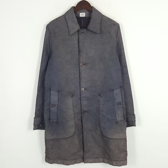 Vintage CP Company Faded Trench Coat Jacket - Etsy
