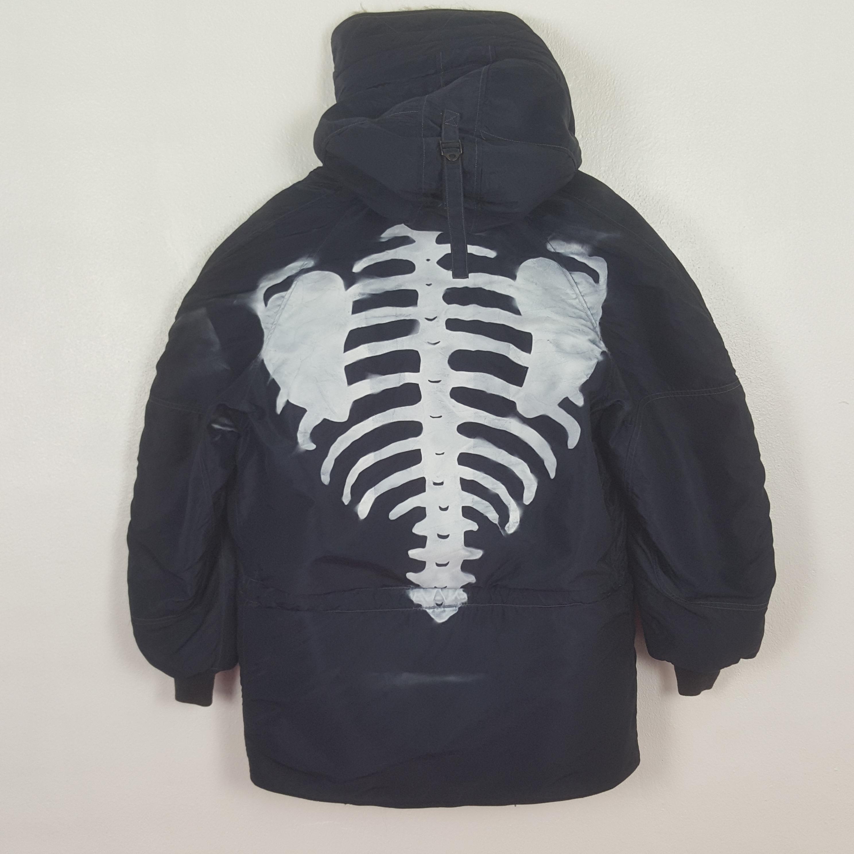 Vintage BUZZ RICKSON X US Air Force Military Custom Art Skeleton