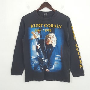 Vintage Kurt Cobain T-shirt - Etsy