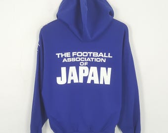 Rare!!! Vintage 90s Asics Japan Football Association JFA Big Logo