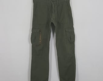 Vintage Alpha Industries Cargo Military Pants