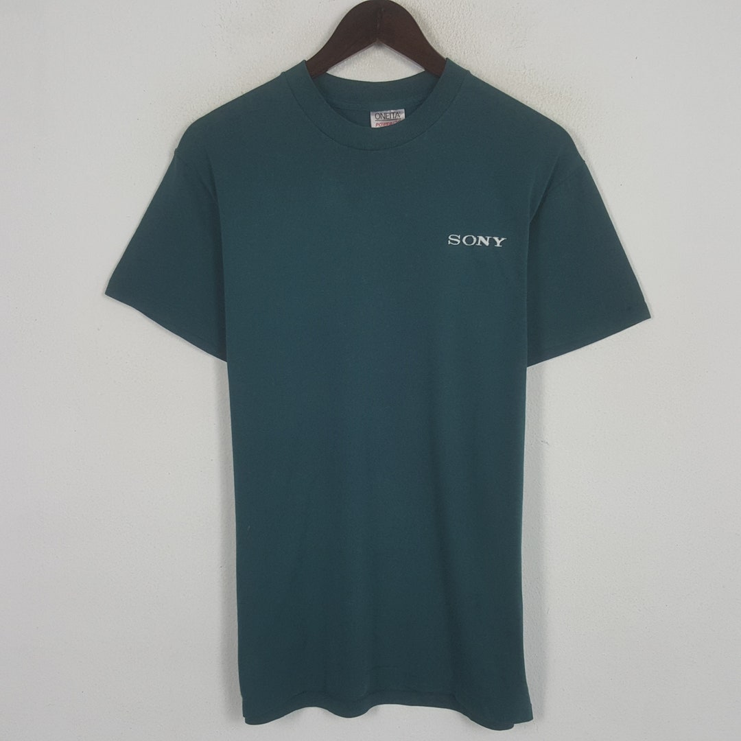 T-shirt Vintage Collector 'It's A Sony' Rouge - Taille M - Marque Gildan - Occasion Très Bon état