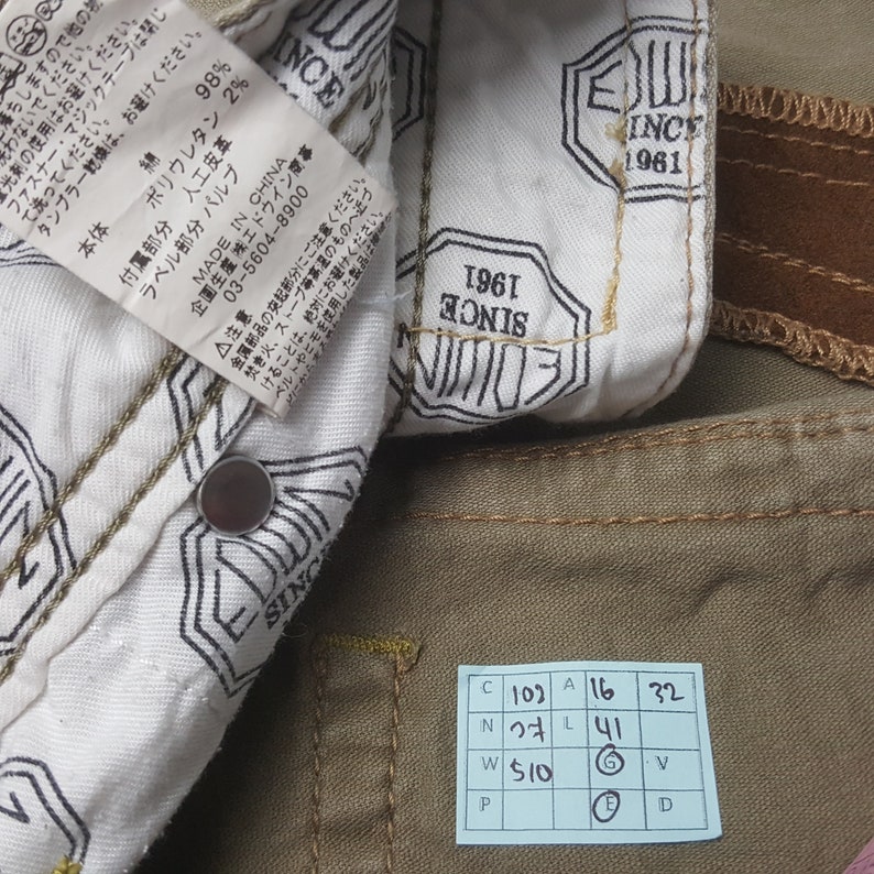 Vintage Edwin Cargo Pants image 9