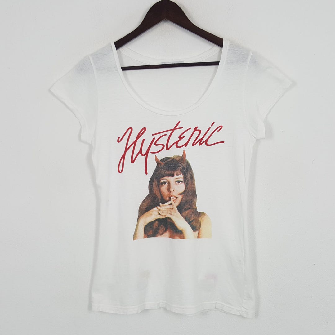 hysteric glamour Tシャツ　FULL TIME FUN HYSTERIC GLAMOUR - FULL TIME FUN Tシャツ / ホワイト | Tempt