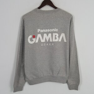 Vintage 90's PANASONIC GAMBA Osaka Japanese Soccer Club T