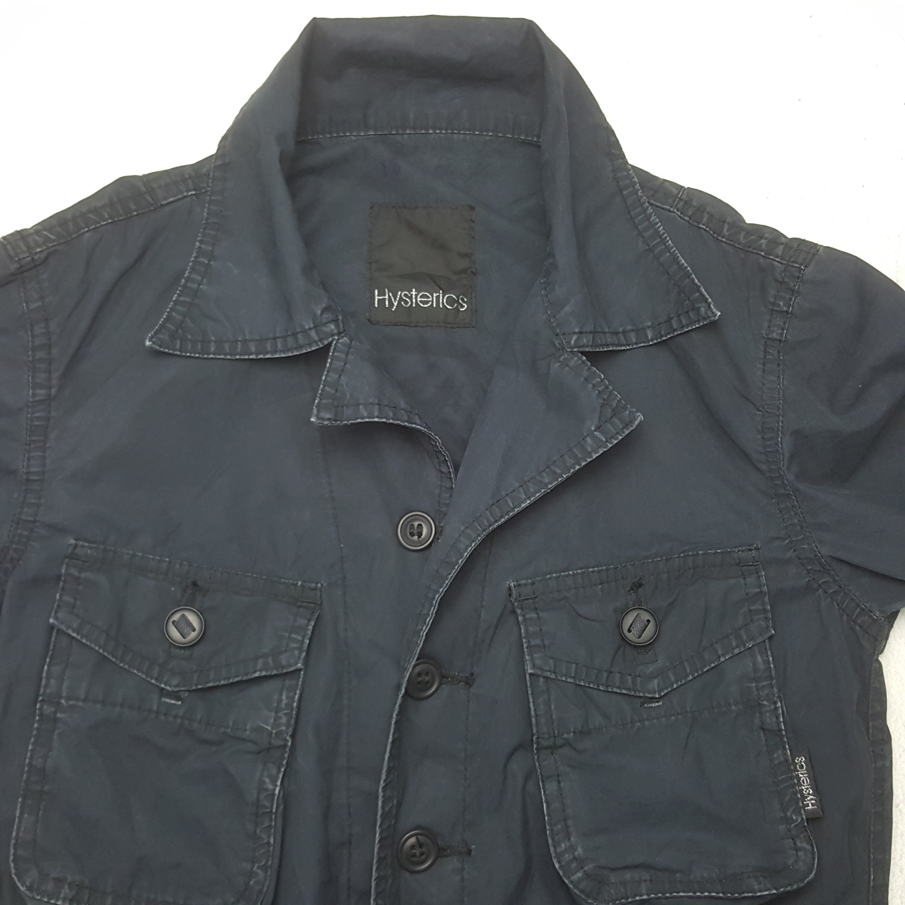 Vintage Hysteric Glamour Custom Art Logo Coverall Jumpsuit Jacket