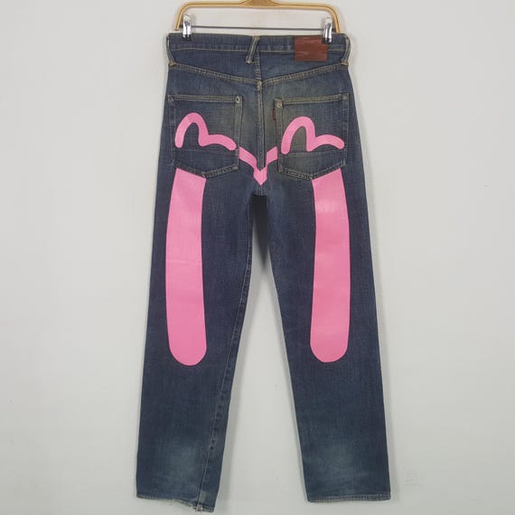 Vintage Evisu Selvedge Japan Rare Custom Daicock Denim Jeans - Etsy