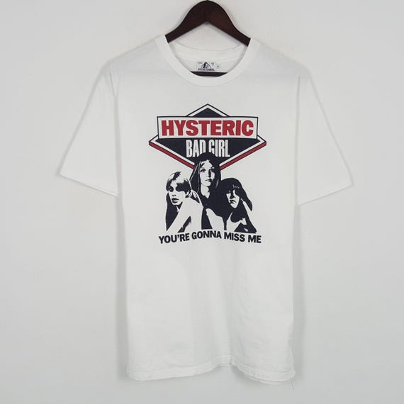 HYSTERIC BAD GIRL Tシャツ レッド Vintage Hysteric Bad Girl Tshirt - Etsy