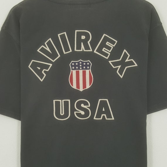【ヴィンテージ】AVIREX USA 希少看板 アドバタイジング アビレックス Vintage Avirex USA Tshirt - Etsy