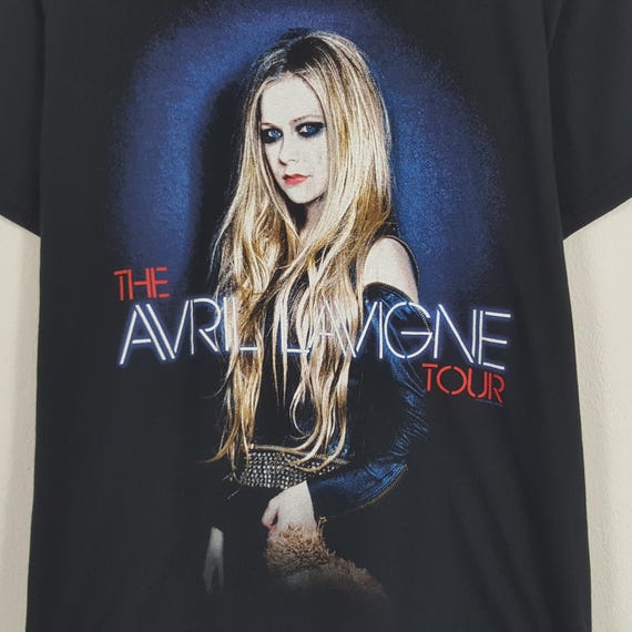 Vintage the Avril Lavigne Tour Tshirt - Etsy Israel