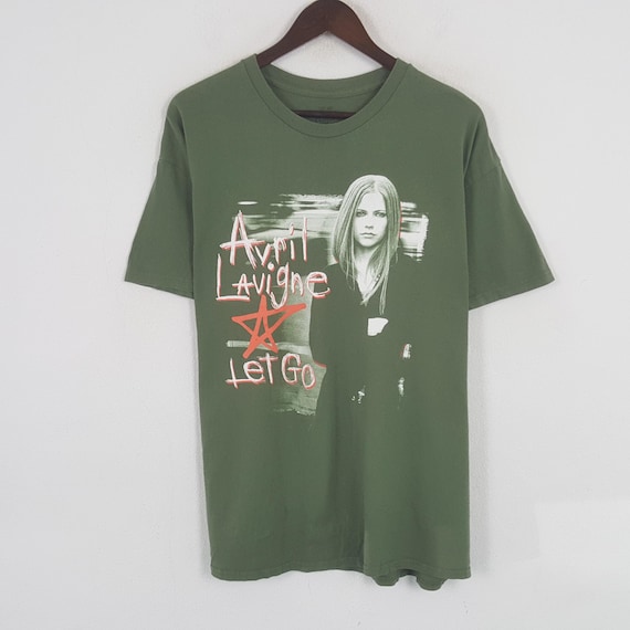 Vintage Avril Lavigne American Singer Tshirt - Etsy