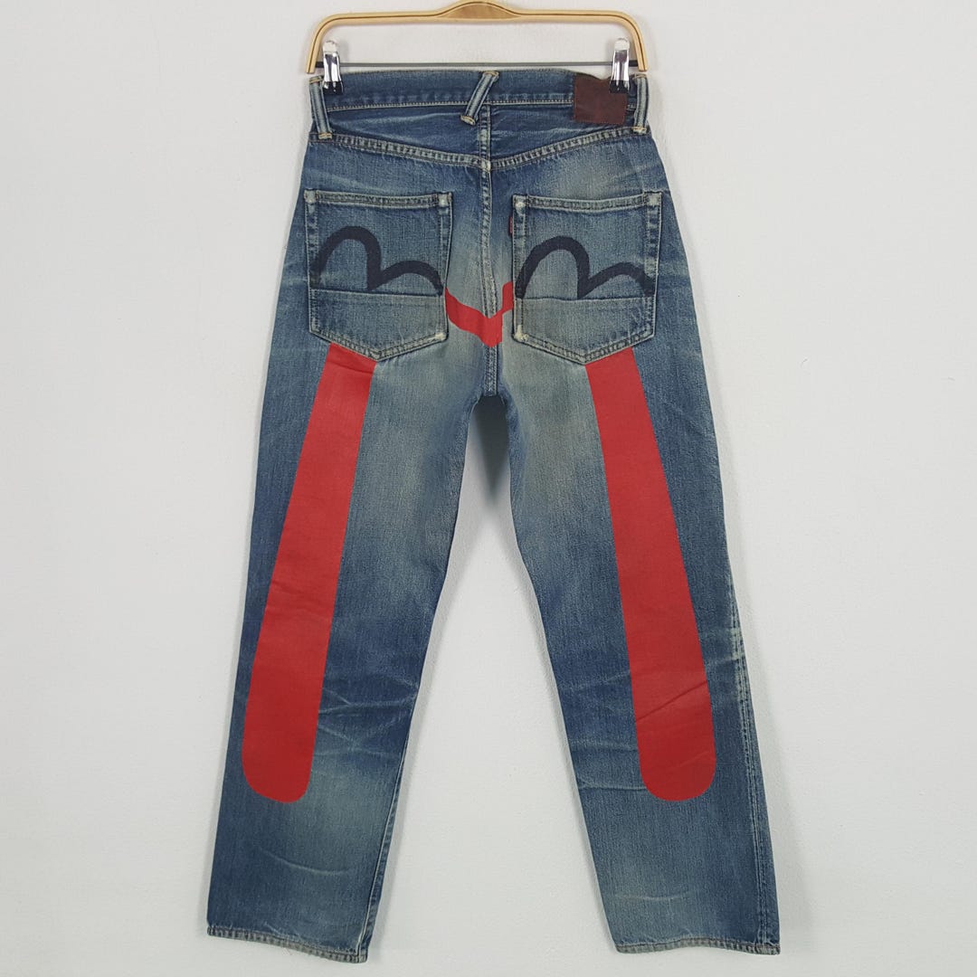 Vintage Evisu Japan Selvedge Custom Daicock Denim Jeans - Etsy