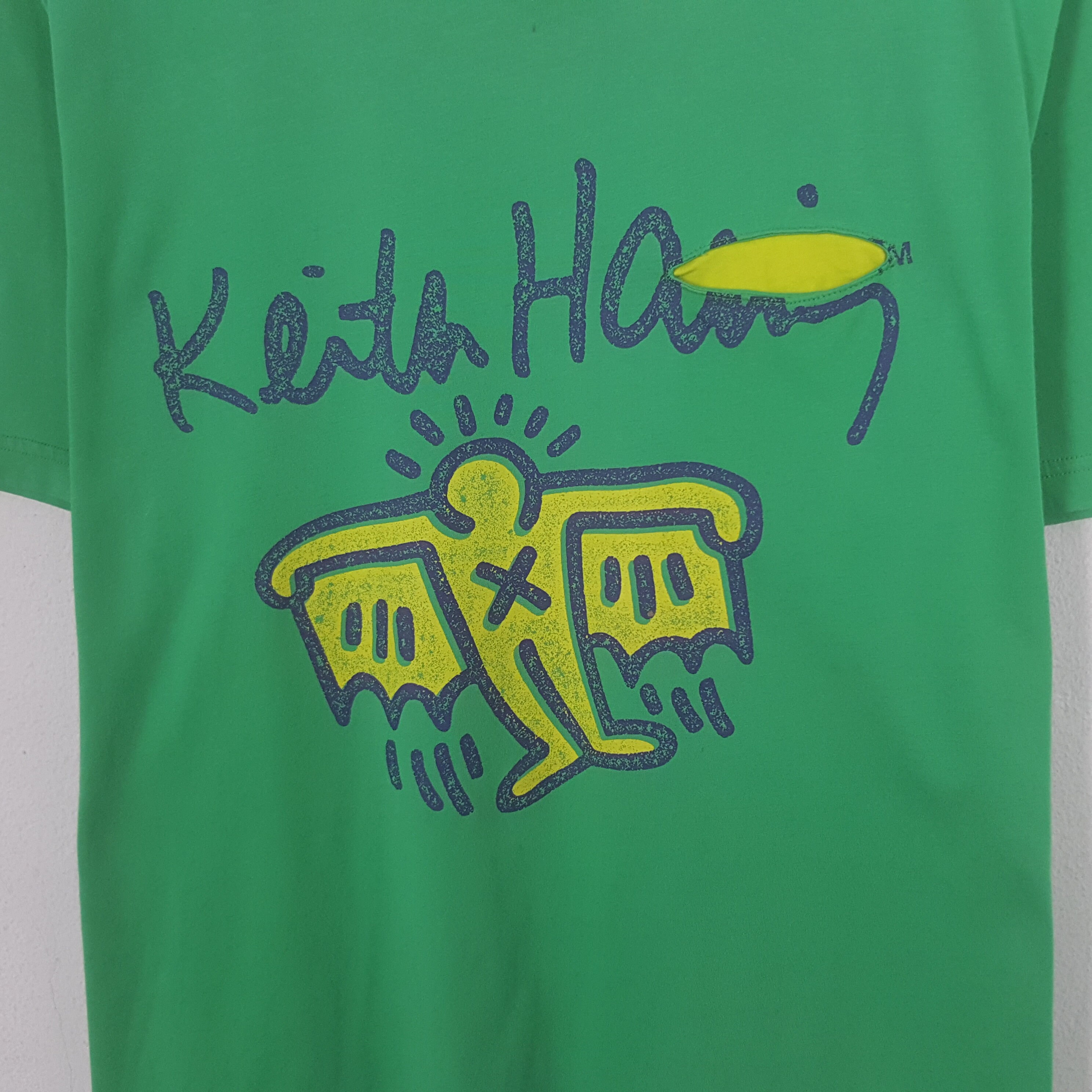 keith haring pocket tee
