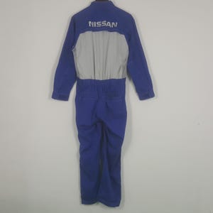 Vintage Nissan Japanese Racing Team Coverall Jacket