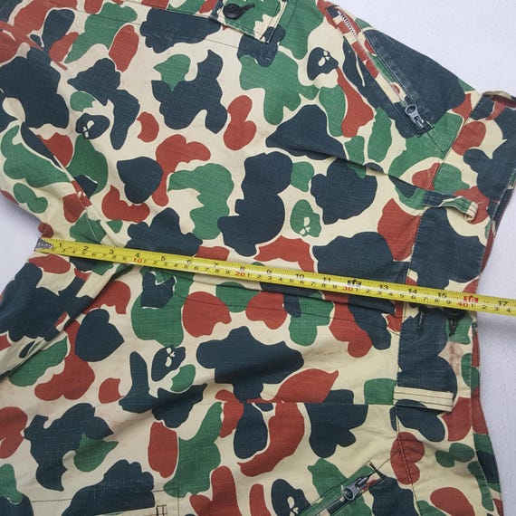 Vintage Satan Arbeit Skull Camo Shorts Pants View 4