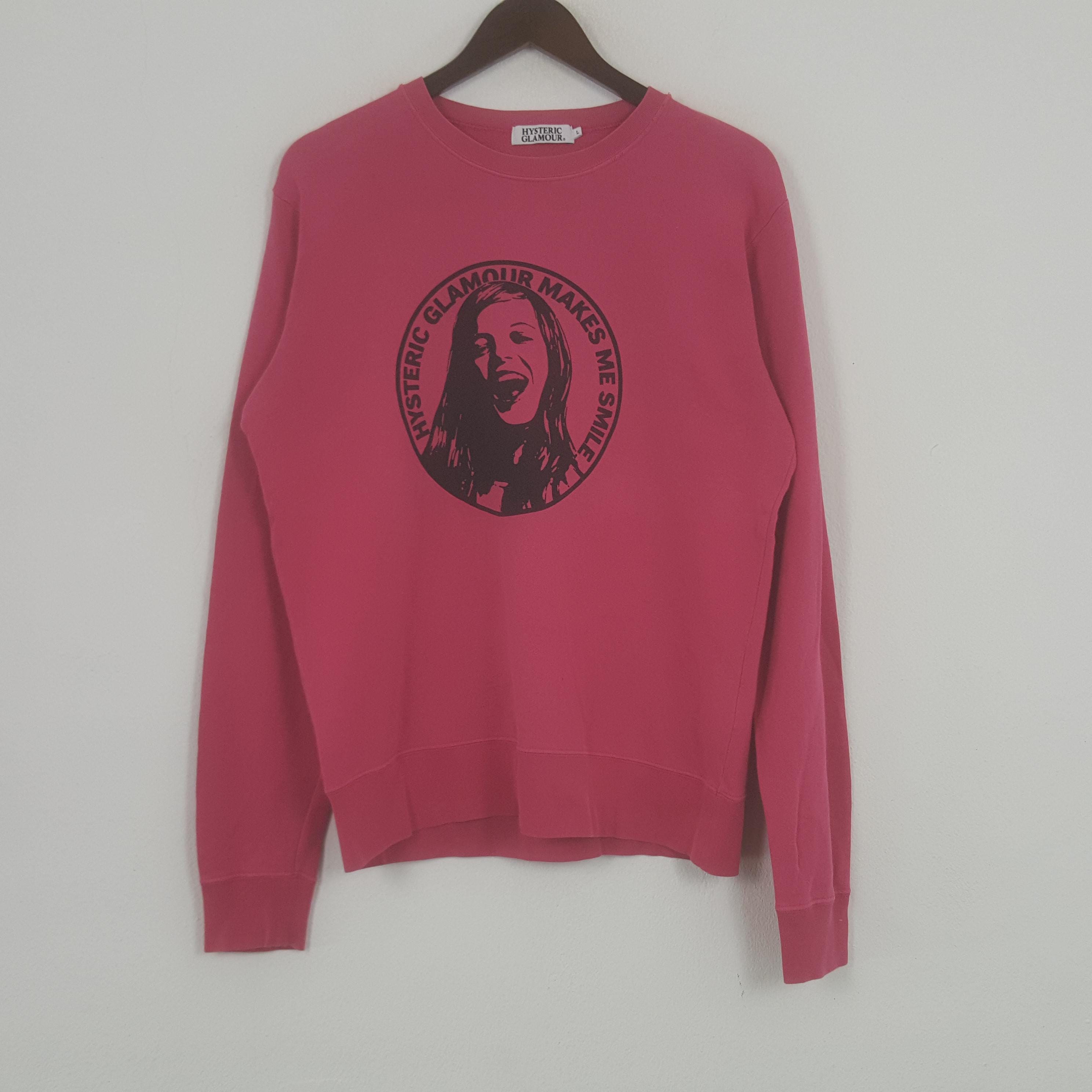 関税込【HYSTERIC GLAMOUR】UNLIMITED FUN Sweatshirt Vintage Hysteric Glamour Sweatshirt • Size Medium • | Depop