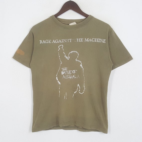 Vintage Rage Against the Machine the Battle of Australia Tshirt - Etsy