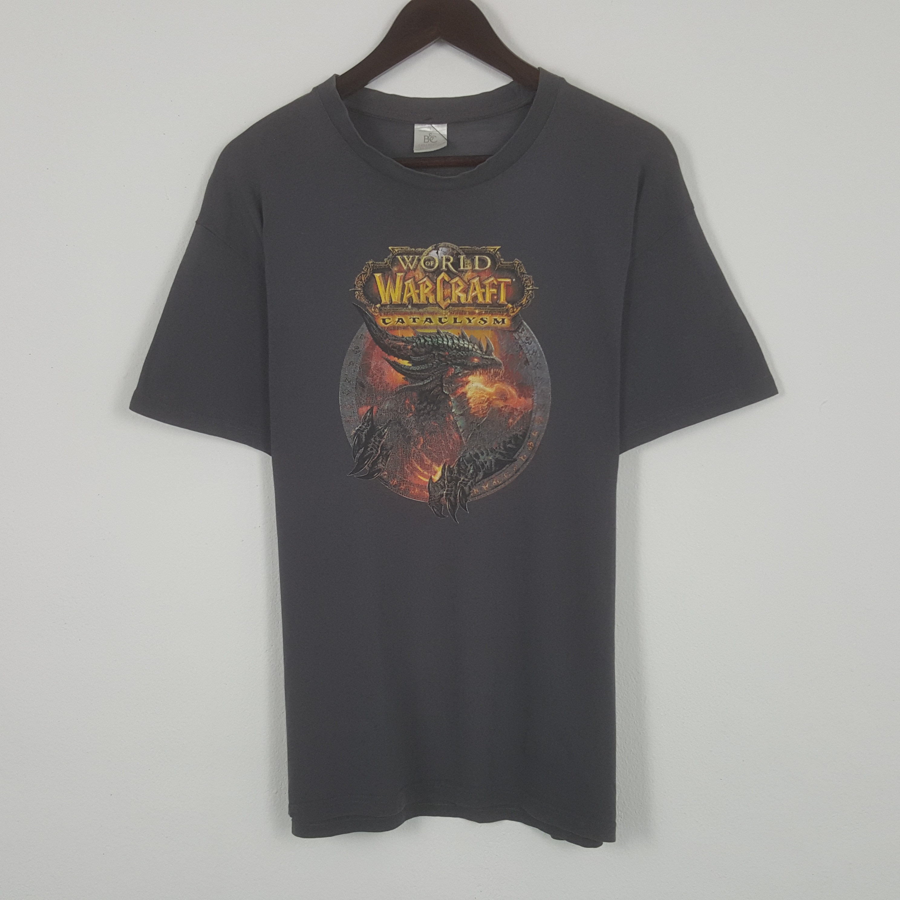 T-shirt Graphique Pull & Bear World Of Warcraft - Gris, Taille XS, Unisexe