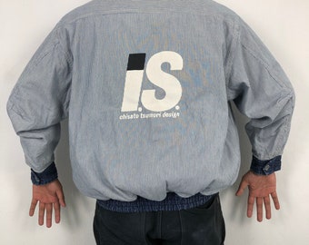 Vintage 90’s Issey Miyake Chisato Tsumori Denim Rare Reversible Jacket