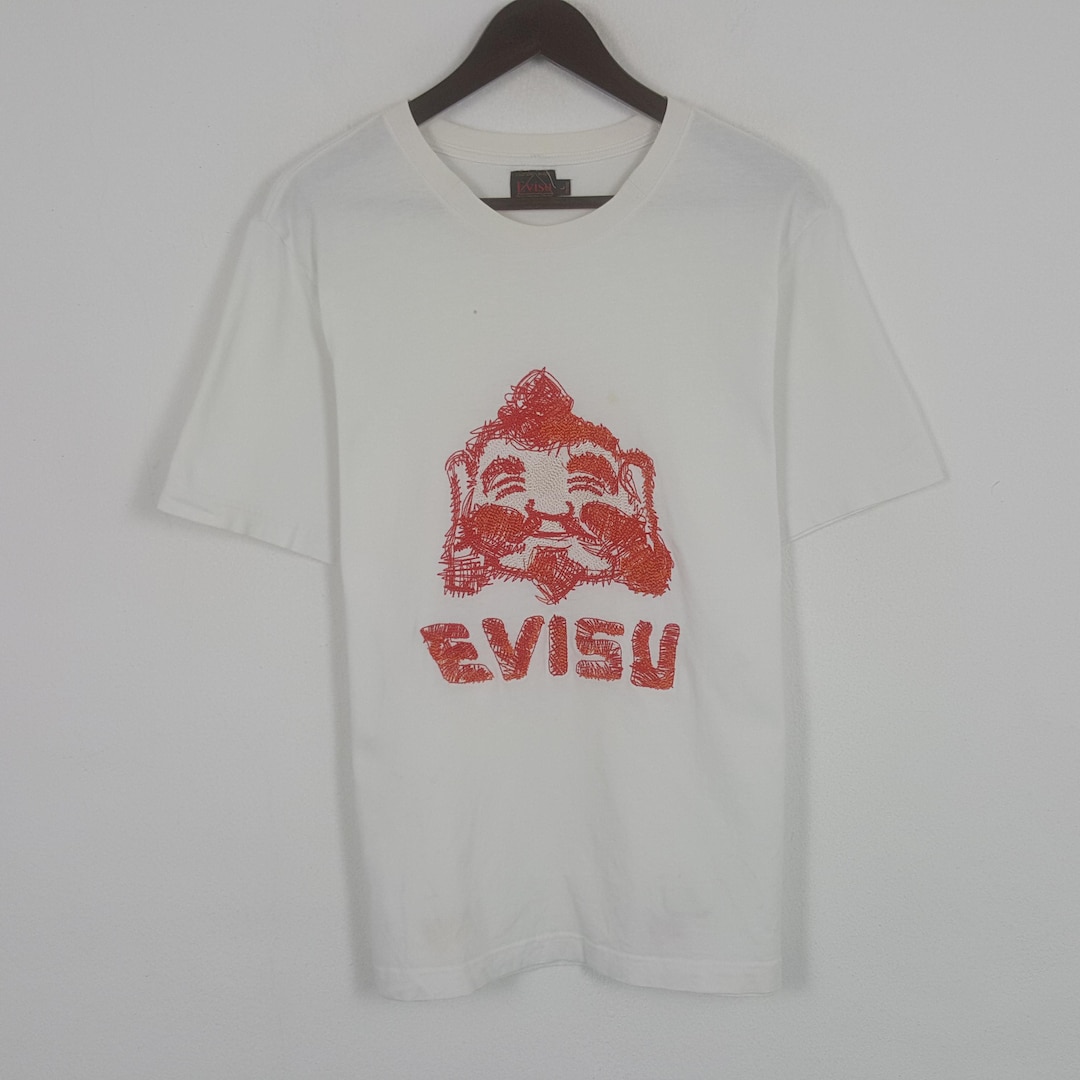 Vintage Evisu Big Logo Art Design Japanese Tshirt - Etsy