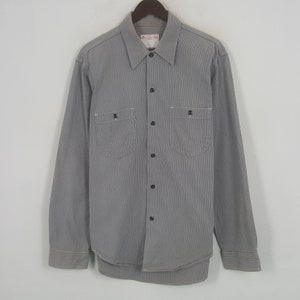 Chemise vintage boutonnée en canne à sucre