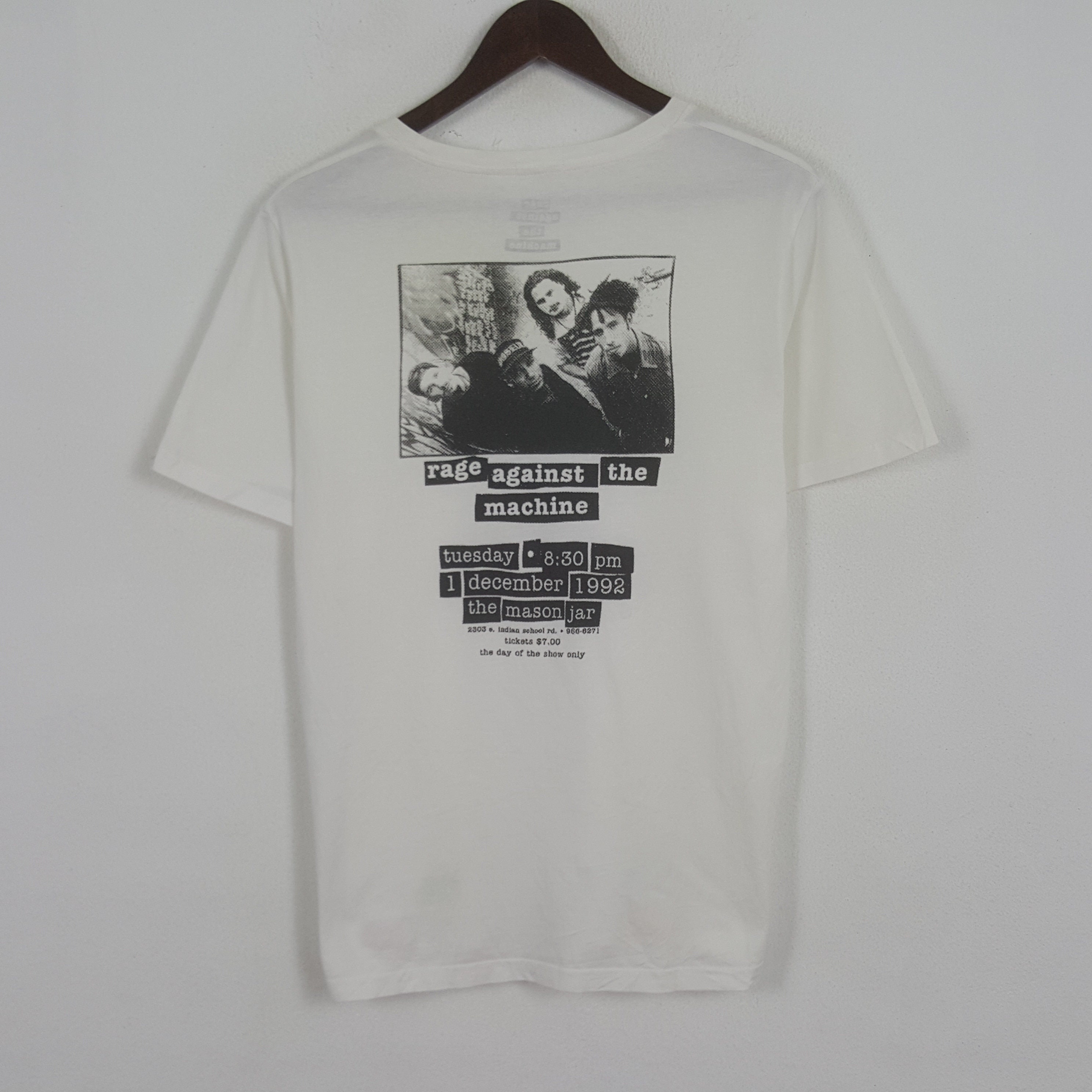 Vintage Rage Against the Machine American Band Tshirt - Etsy