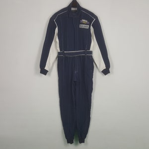 Vintage Yamaha Kart Racing Sports Jumpsuit Coverall Jacket