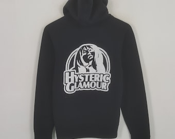 Vintage Hysteric Glamour Custom Big Logo Sweatshirt Hoodies