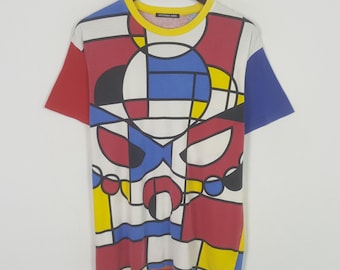 Vintage Y2K Hysteric Glamour V-neck Tee Vintage 2000s Size Medium