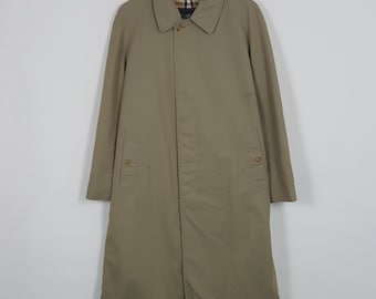 Vintage Burberrys' Nova Check Trench Jacket - Etsy
