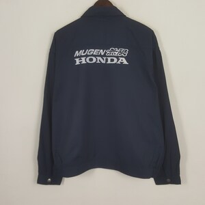 Vintage Mugen Honda Custom Uniform Zipper Jacket