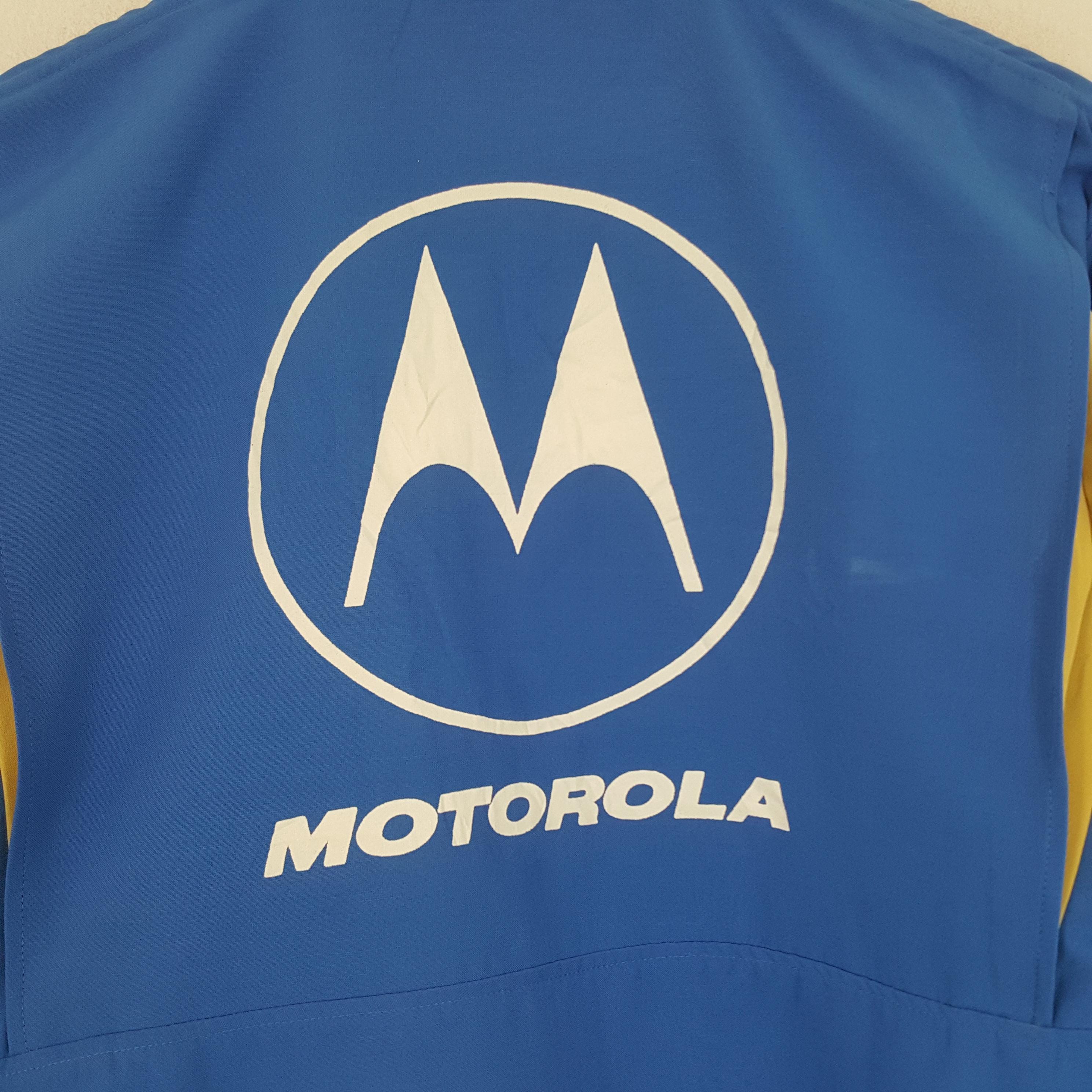 Vintage Motorola Worker Big Logo Uniform Jacket - Etsy