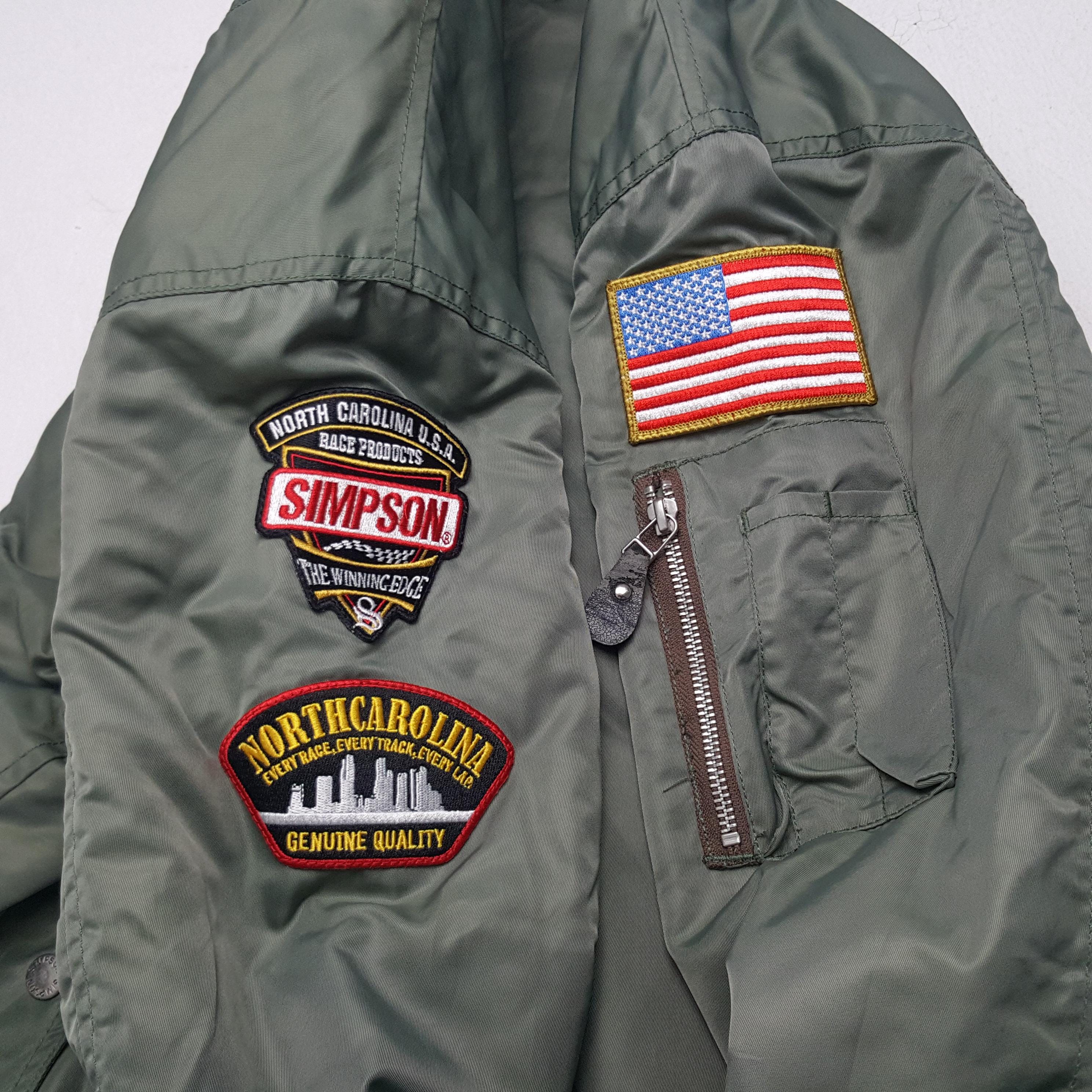 Vintage Simpson Bomber Jacket - Etsy