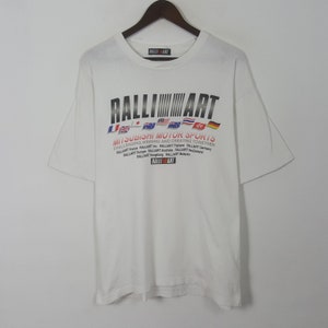Vintage Ralli Art MITsubibus Motor Sports Tshirt