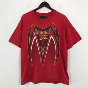 Vinatge Honda Racing Design Tshirt