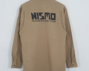 Vintage veste d'uniforme de travailleur artistique Nismo Nissan Racing Team personnalisée