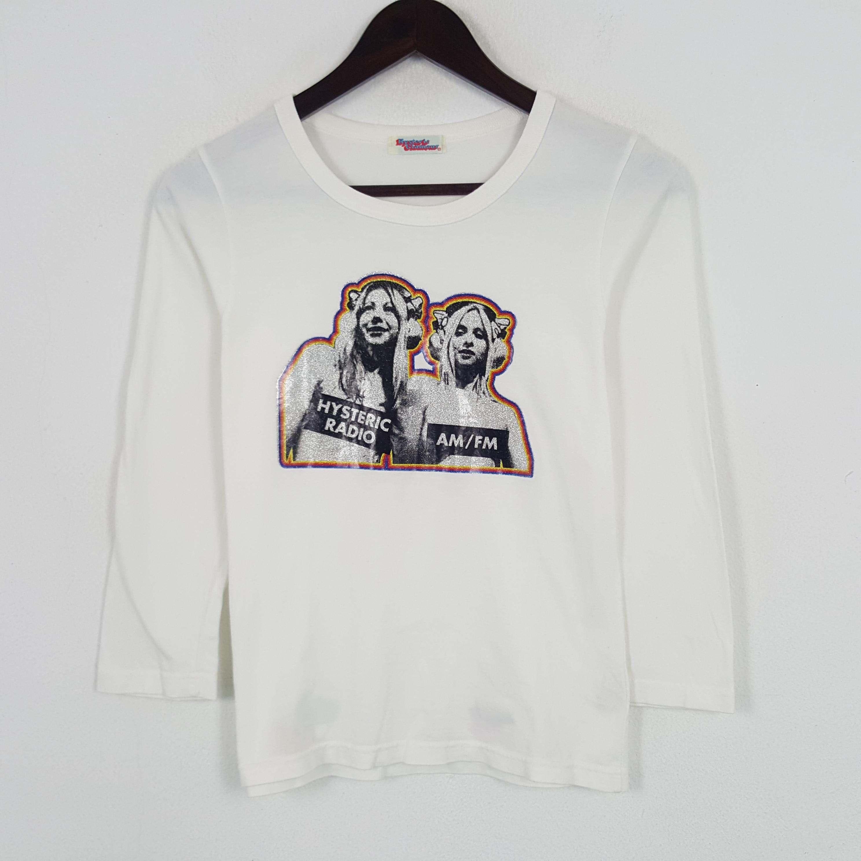 Vintage Hysteric Radio AM/FM Tshirt - Etsy 